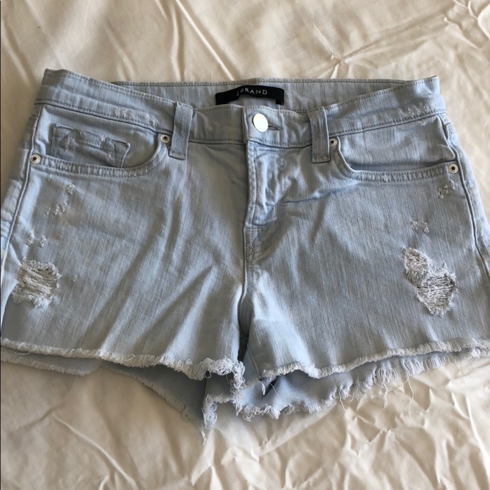 J Brand cut off jean shorts
